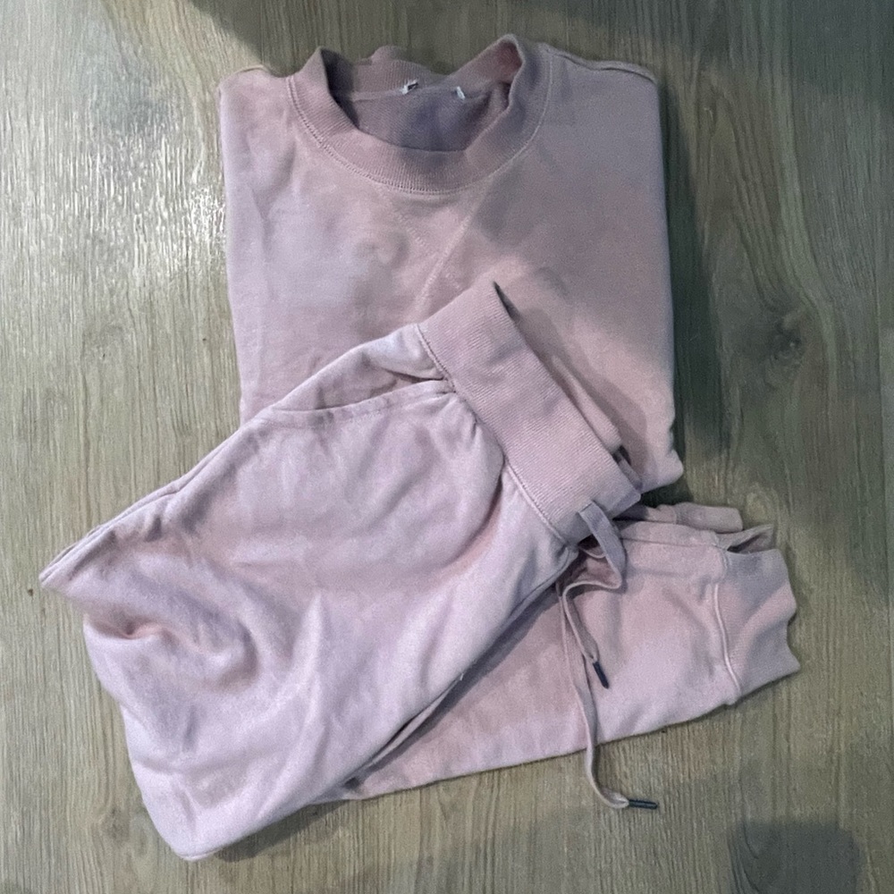 Z Supply jogger set  soft mauve size medium